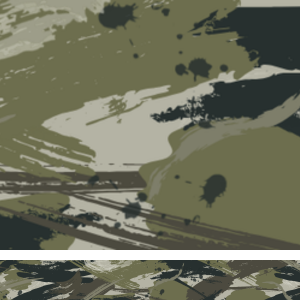 Brushed Camo Print
