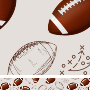 Football Print