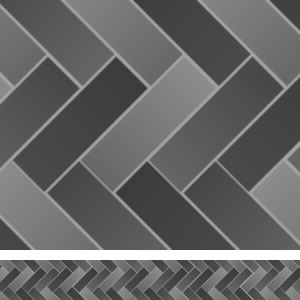 Herringbone Gray Print