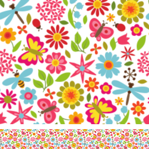 Rainbow Garden Print