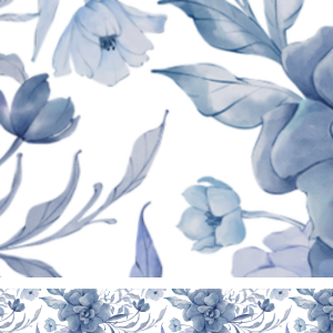 Vintage Florals Print