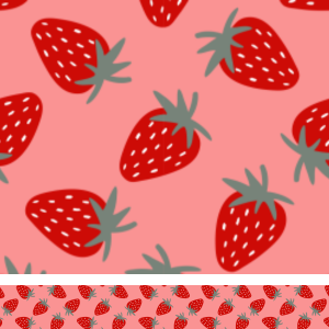 Berry Pink Print